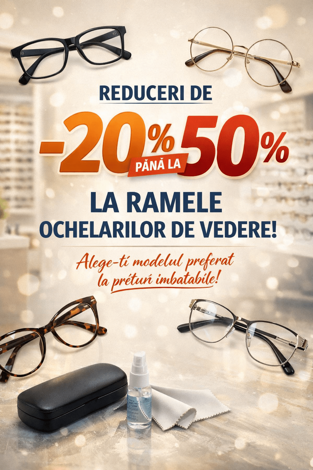 reduceri la ochelari new optic medical